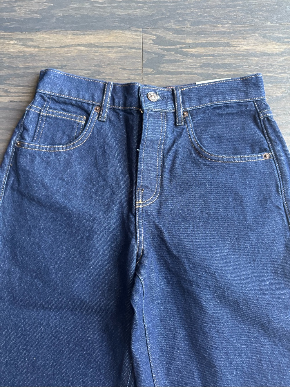 We The Free Jam Session Relaxed Capri Jeans Size 25 NWT Free People - Picture 6 of 13
